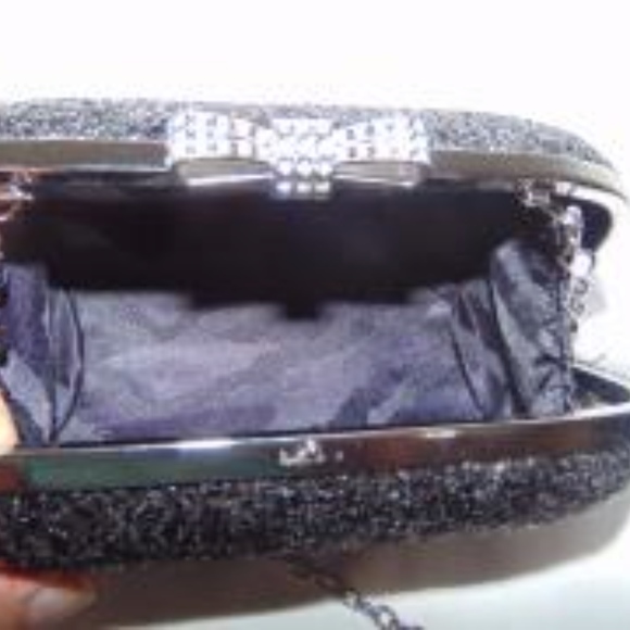 INC International Concepts Black Evie Clutch - Picture 8 of 8